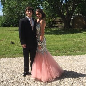 Size 8 Blush Brand prom dress